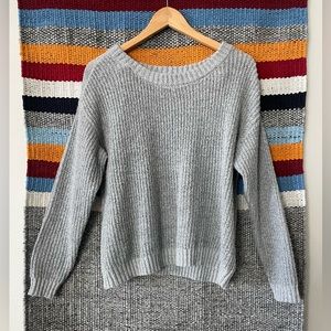 EVRI Light Gray Knit Sweater